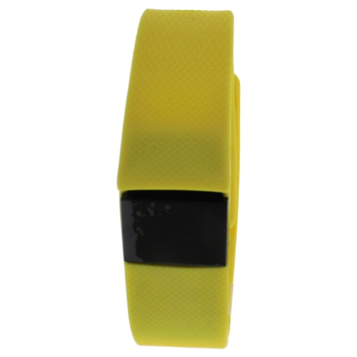 ECLOCK  Ek-H3 Health Sports Silicone Bracelet By for Unisex - 1 PC Bracelet In Yellow