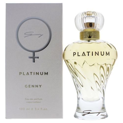 Platinum Genny par Genny pour femmes - vaporisateur EDP de 3.4 oz