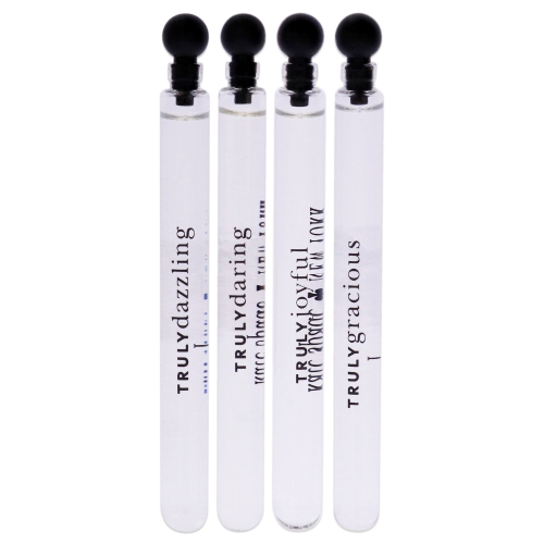 Ensemble d'échantillons 100 % Mini de Kate Spade pour femmes - Ensemble-cadeau miniature de 4 pièces 4 x 4 ml EDT Splash vraiment éblouissant,