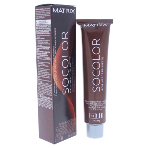 Couleur brune à impact élevé de SoColor - JN7 neutre jade par Matrix pour unisexe - colorant capillaire 3 oz