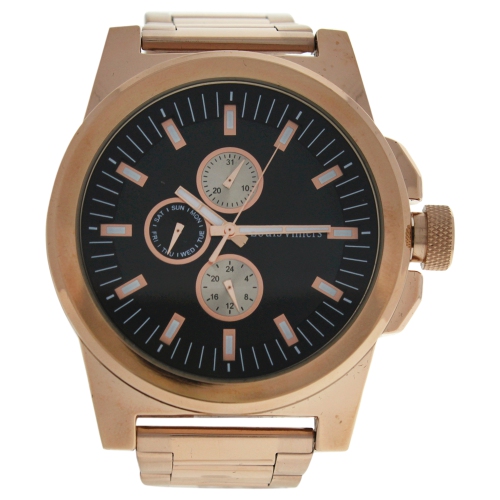 LOUIS VILLIERS  Lvag3733-7 Rose Stainless Steel Bracelet Watch By for Men - 1 PC Watch In Gold