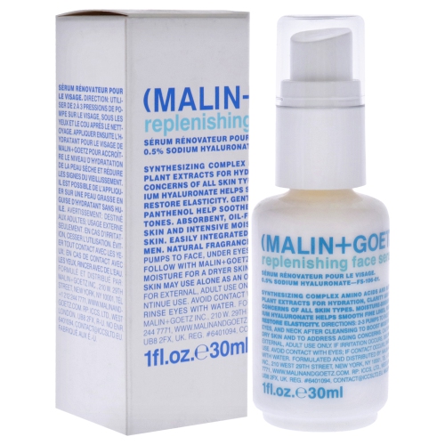 Replenishing Face Serum by Malin + Goetz for Women - 1 oz Serum
