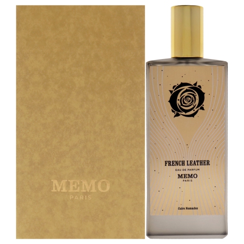MEMO PARIS  French Leather By for Unisex - 2.53 OZ Edp Spray
