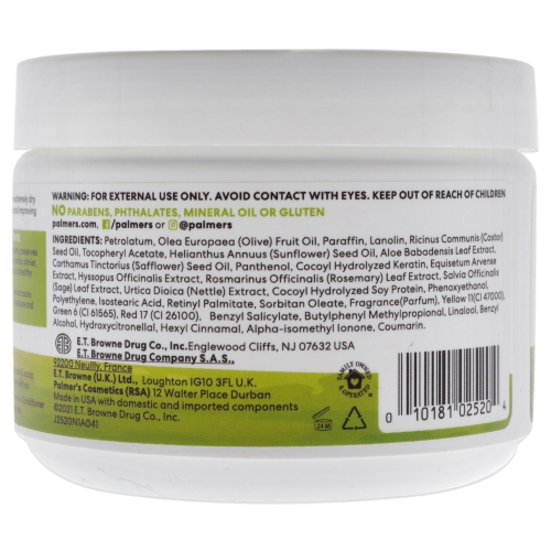 Olive Oil Gro Therapy by Palmers for Unisex - 8.8 oz Balm