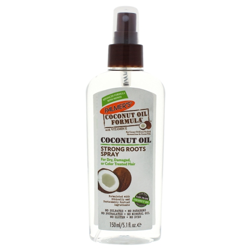 Coconut Oil Strong Roots Spray by Palmers for Unisex - 5.1 oz Hair Spray