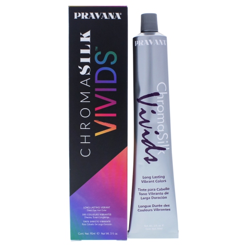 ChromaSilk Vivids Long-Lasting Vibrant Color - Wild Orchid by Pravana for Unisex - 3 oz Hair Color