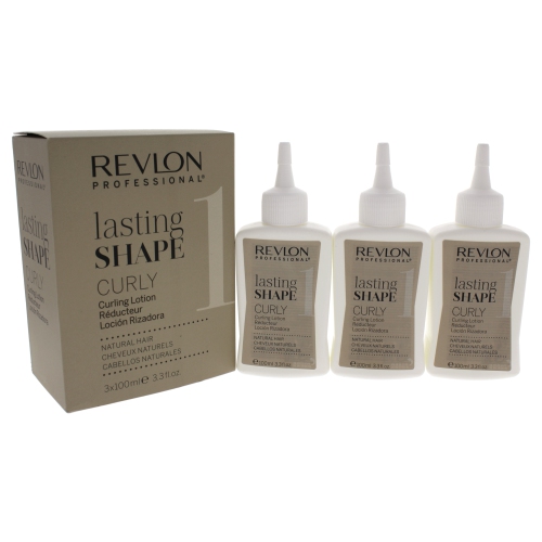Lasting Shape Curly Natural Hair Lotion - # 1 by Revlon for Unisex - 3 x 3.3 oz Lotion