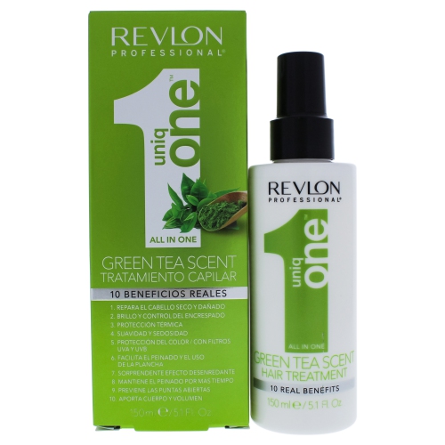 Uniq One Green Tea Scent Hair Treatment by Revlon for Unisex - 5.1 oz Treatment