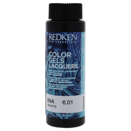 REDKEN  Color Gels Lacquers Haircolor - 6Na Granite By for Unisex - 2 OZ Hair Color