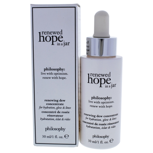 Renewed Hope in A Jar Renewing Dew Concentrate by Philosophy for Unisex - 1 oz Serum