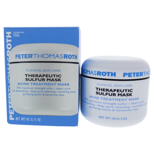 Masque thérapeutique à la soufre par Peter Thomas Roth pour unisexe – traitement de 5 oz