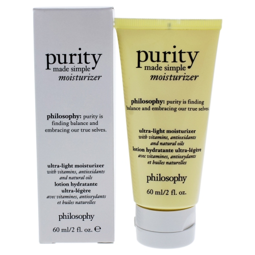 Purity Made Simple Moisturizer by Philosophy for Unisex - 2 oz
