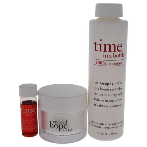 Hydrating & Glow Renewing by Philosophy for Unisex - 3 Pc Set