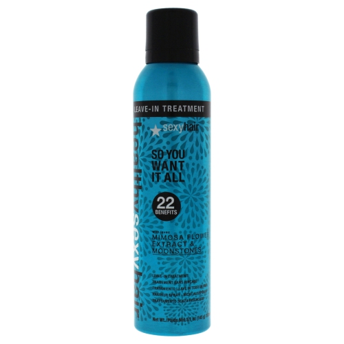 Healthy Sexy So You Want It All Leave-In Treatment by Sexy Hair for Unisex - 5.1 oz Hair Spray