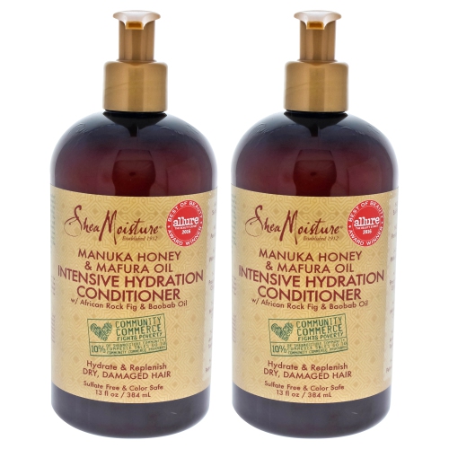 Manuka Honey and Mafura Oil Intensive Hydration Conditioner by Shea Moisture for Unisex - 13 oz Cond