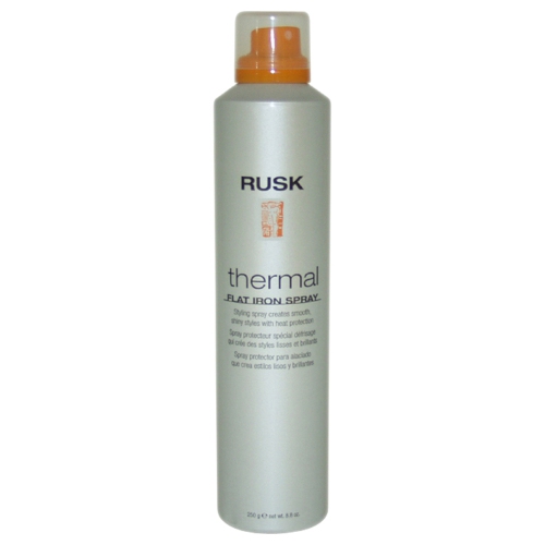 Thermal Flat Iron Spray by Rusk for Unisex - 8.8 oz Hair Spray