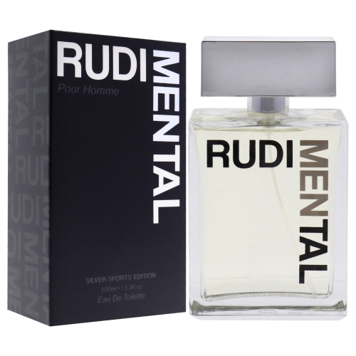 Rudimental Silver Sports Edition de Rudimental pour hommes - EDT en vaporisateur de 3.3 oz