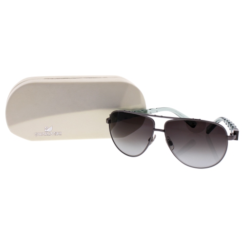 SWAROVSKI  Sk0003 Metal Sunglasses 6112B By for Unisex - 61-11-130 MM Sunglasses In Multicolor