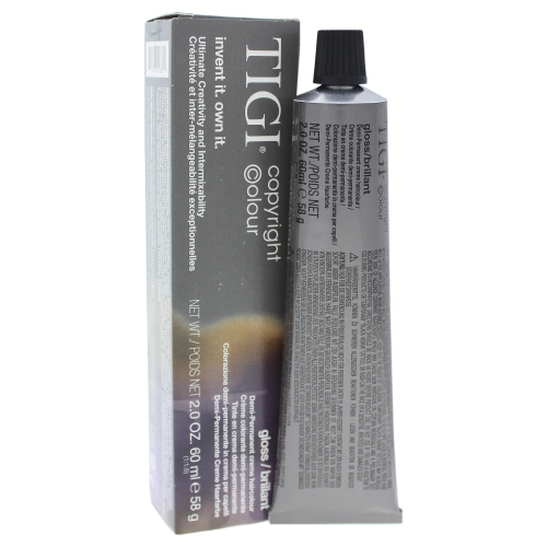 Colour Gloss Creme Hair Color - # 6/23 Dark Violet Golden Blonde by TIGI for Unisex - 2 oz Hair Colo