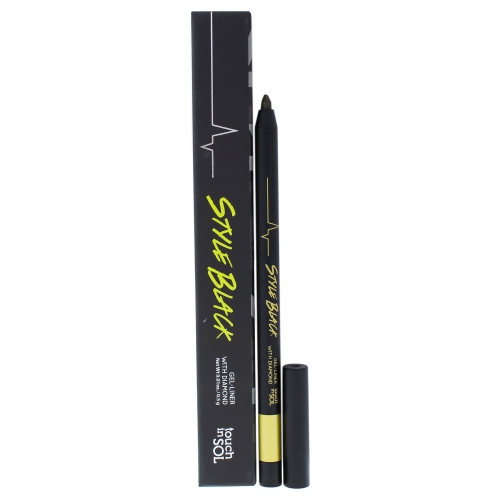 Style Black Gel-Liner With Diamond - 3 24k Gold by Touch In Sol for Women - 0.02 oz Eyeliner