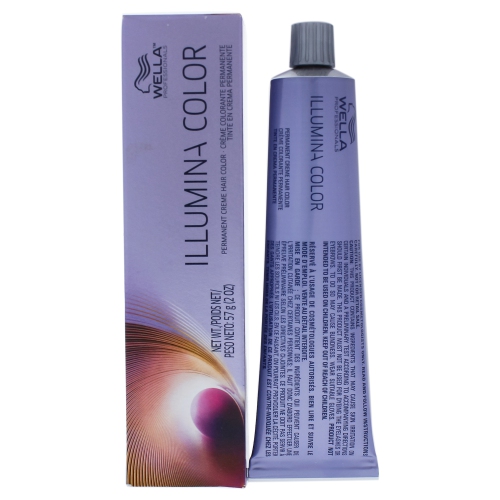 Illumina Color Permanent Creme Hair Color - 7 35 Medium Blonde-Gold Red Violet by Wella for Unisex