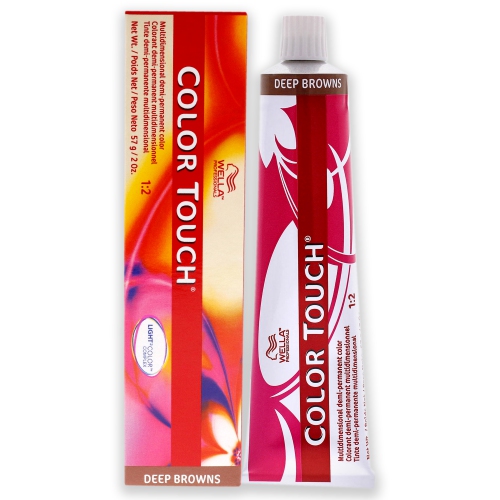 Colorant capillaire Colour Touch demi-permanent - 7 71 blond-brun cendré moyen par Wella pour unisexe - couleur 2&nbsp;oz