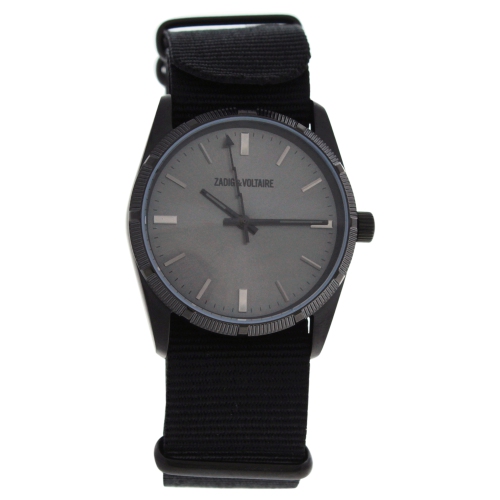 ZVF218 Fusion - Black Nylon Strap Watch by Zadig and Voltaire for Unisex - 1 Pc Watch
