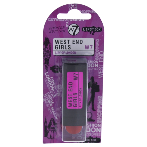West End Girls City Of London - Vampire Kiss by W7 for Women - 0.1 oz Lipstick