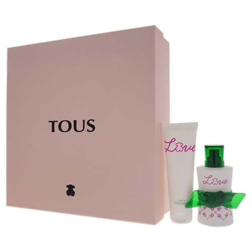 Tous Love Moments by Tous for Women - 2 Pc Gift Set 1.7oz EDT Spray, 1.7oz Shower Gel