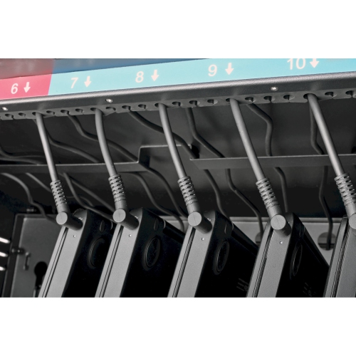 Tripp Lite – Chariot de station de recharge CA pour 36 appareils, noir,