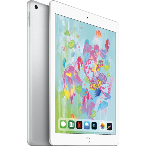 Apple iPad 9.7" screen 32GB - WiFi + Cellular (6th Gen. 2018 - A1954) Silver - Certified Refurbished by APPLE - Refurbished condition - Image 4
