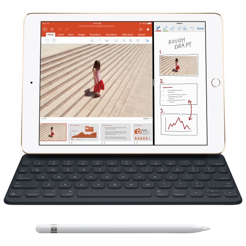 Refurbished - Apple iPad Pro 9.7" screen 128GB - WiFi + Cellular (2016 - A1674) Rose Gold - Certified Refurbished