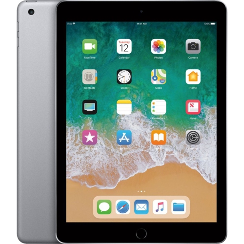 iPad 9.7 po 32 Go d’Apple - Wi-Fi + cellulaire Gris cosmique - Certifié remis à neuf