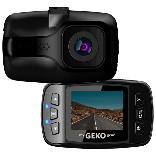 GekoGear Orbit 110 Full HD 1080p Dashcam with 1.5" LCD Screen
