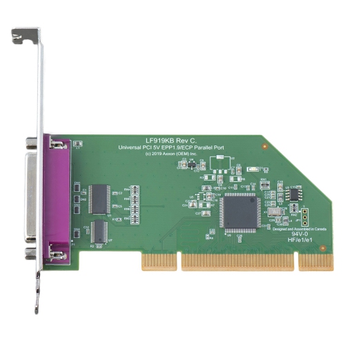 AXXON  Lf919Kb Rev. C PCi Express (PCie) Epp 1.9 / Ecp Parallel Port Adapter