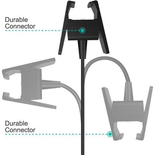 Chargers USB Charging Cables for Fitbit Charge 2 Wireless Activity, 2 Pack Replacement Smart-Watch Charging Cables
