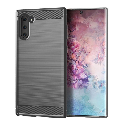 PANDACO Grey Brushed Metal Case for Samsung Galaxy Note 10