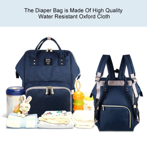 Sac à dos à couches sac à dos de voyage multifonction imperméable Nappy pour soins de bébé