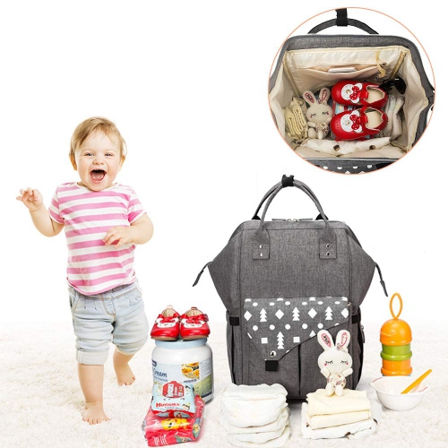 Sac à dos à couches sac à dos de voyage multifonction étanche petit sac à couches pour maman et papa