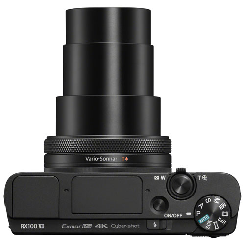 Sony Cyber-shot RX100 VII Content Creator Vlogger 20.1MP 8x Optical Zoom  Digital Camera - Black