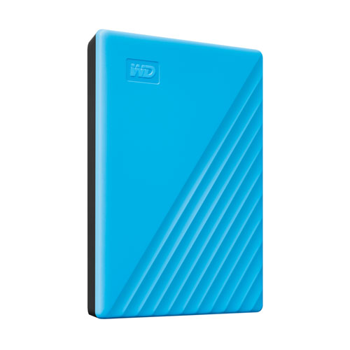 Disque dur externe portatif USB My Passport de 2 To de WD - Bleu