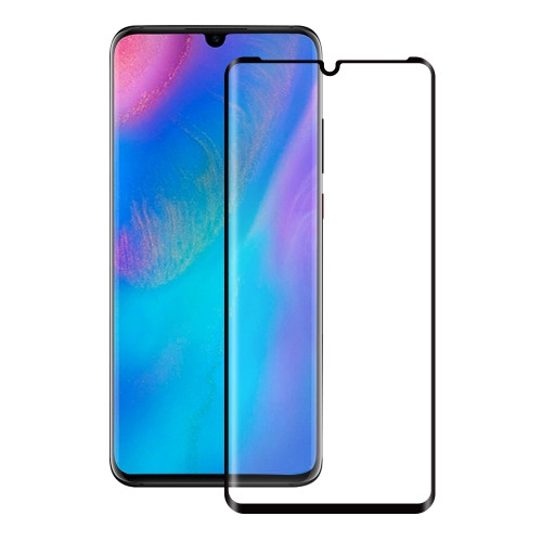 HYFAI 3D Full Coverage Huawei P30 Tempered Glass Screen Protector, fits Huawei P30