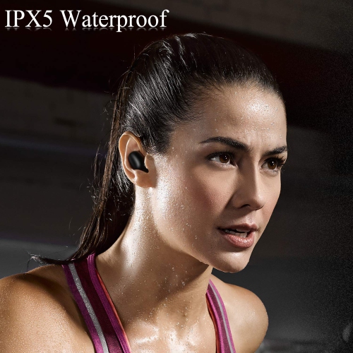 Wireless Earbuds, Bluetooth Earbuds, 3D Stereo, Extra Bass, 100+ Hrs Play Time with 2600 mAh Charging Box