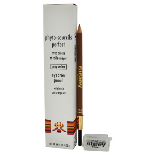Phyto-Sourcils Perfect Eyebrow Pencil With Brush and Sharpener - 4 Cappuccino by Sisley for Women - 0.019 oz Eyebrow Pencil