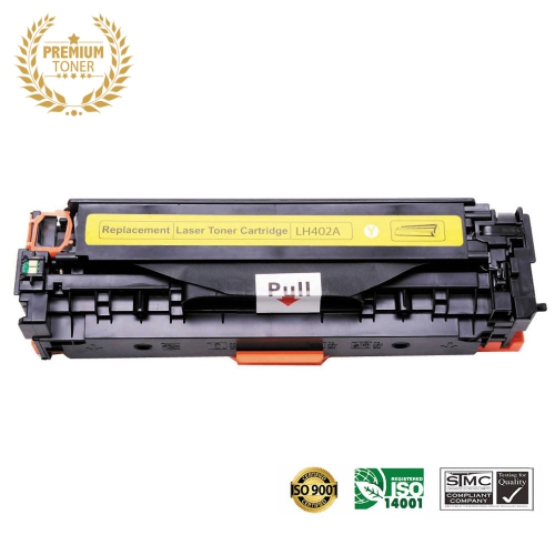 Ultra Toner™ Superior HP 507A Yellow Toner Cartridge Premium Quality！