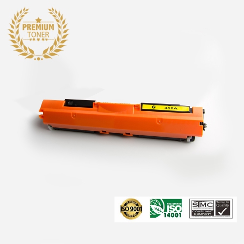 ULTRA TONER  Superior HP 130A (Cf352A) Toner Cartridge Premium Quality！ In Yellow