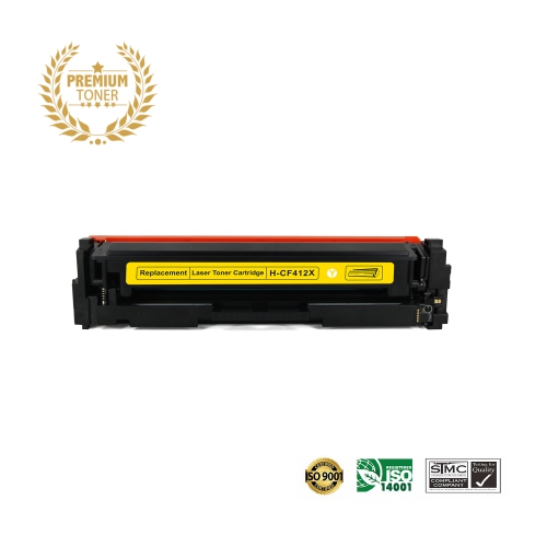 ULTRA TONER  Superior HP 410X (Cf412X) Toner Cartridge Premium Quality！ In Yellow