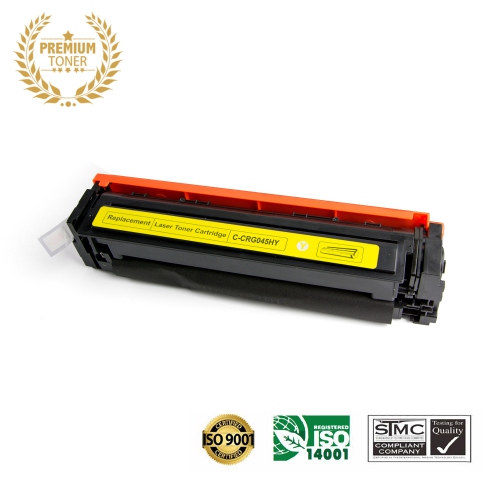 Ultra Toner™ Superior Canon 045H(CANON-045/045) Yellow Toner Cartridge -CanonPrinter ImageClass MF632/MF634/LBP611/LBP612