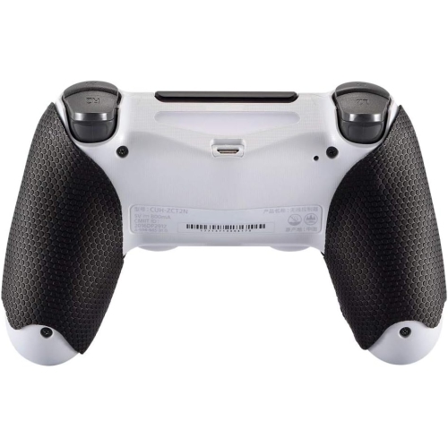 Black Anti-Skid Sweat-Absorbent Controller Grips for PS4 Controller, Professional Textured Soft Rubber Handle Grips for PS4 Slim Pro Controller -