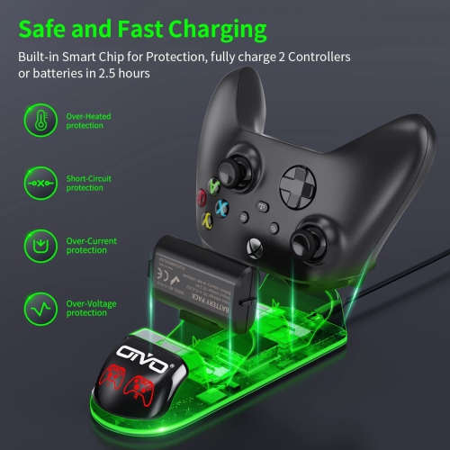 Chargeur pour manette Xbox One/S/X/Elite, station de recharge